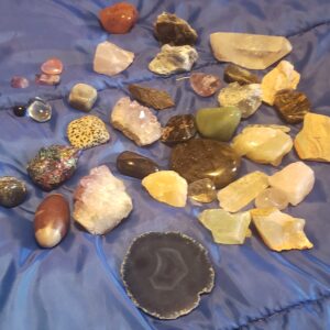 various authentic crystals